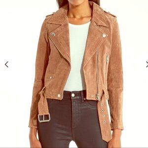BlankNYC Suede Moto Jacket